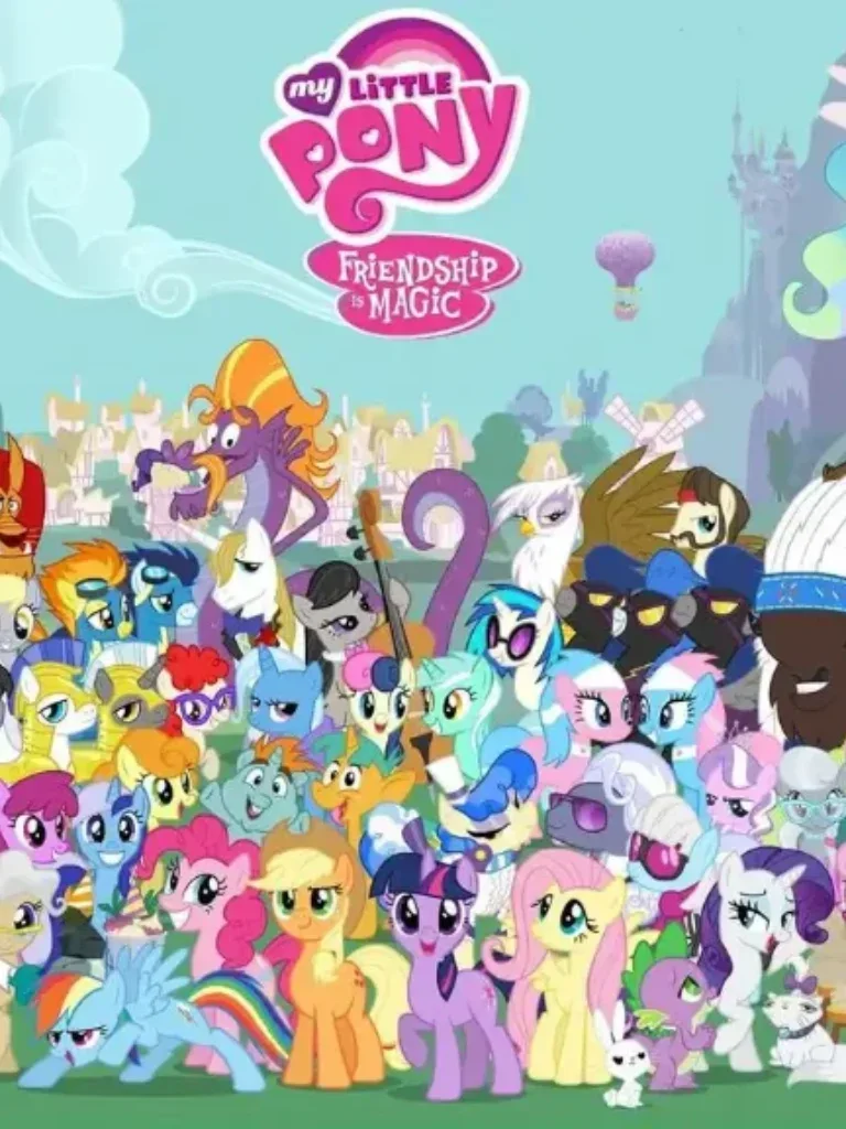友谊是魔法 小马同人 封面